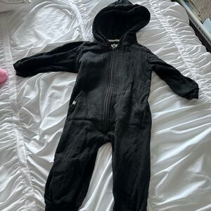 Mini Mioche Cozy Black Romper